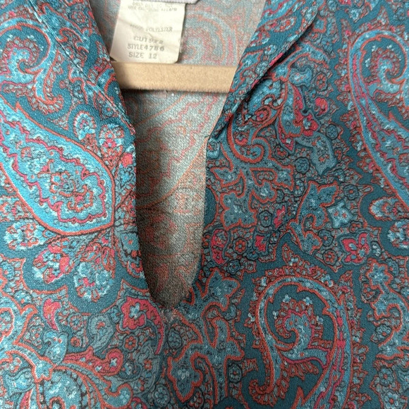 Vintage 70s JSE of California Sleeveless Belted Dress Tag Size 12 - Picture 10 of 10